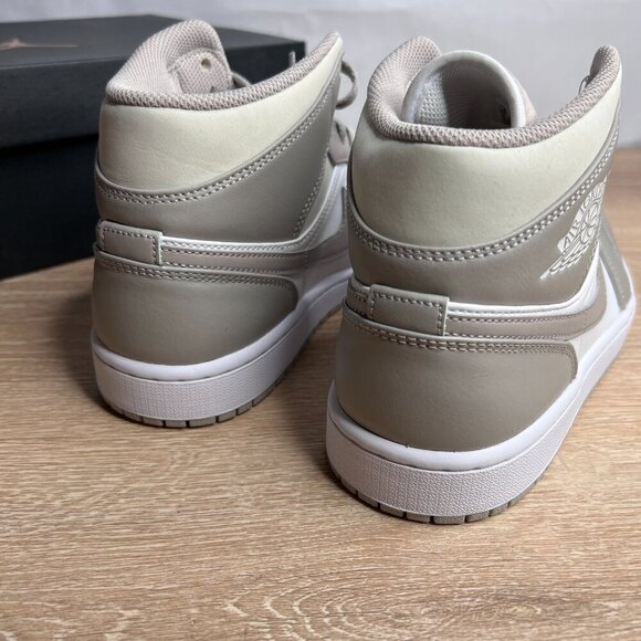 Air Jordan 1 Mid Linen Men - Picture 5 of 9